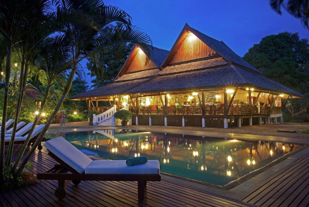 ลา โฟลี่ ลอดจ์ Hotel จำปาสัก ภายนอก รูปภาพ